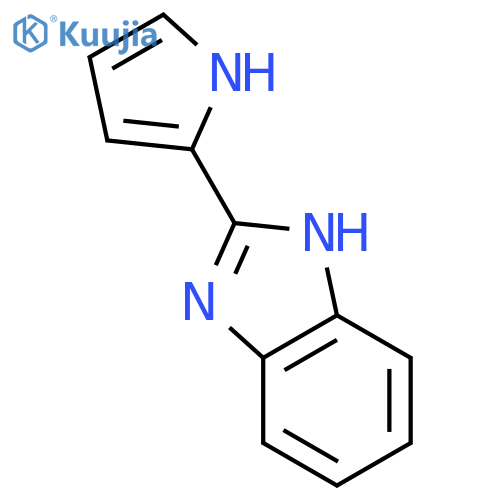 1H-Benzimidazole, 2-(1H-pyrrol-2-yl)- structure
