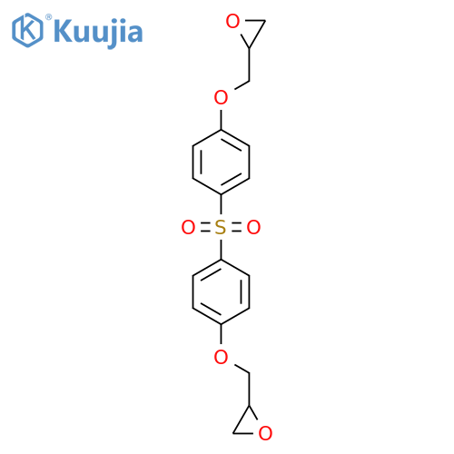2-(4-{4-(oxiran-2-yl)methoxybenzenesulfonyl}phenoxy)methyloxirane structure