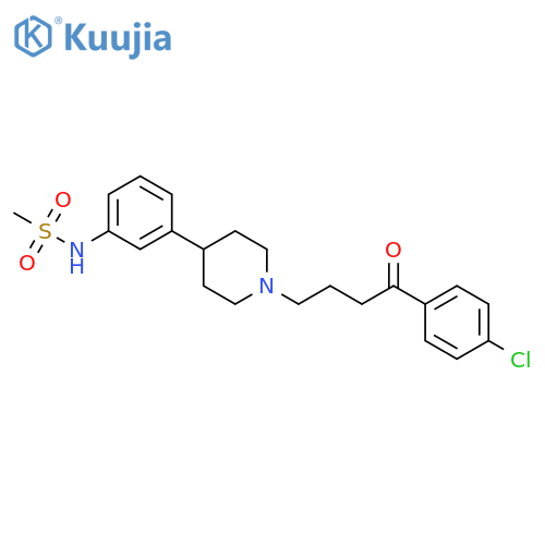 Methanesulfonamide,N-[3-[1-[4-(4-chlorophenyl)-4-oxobutyl]-4-piperidinyl]phenyl]- structure