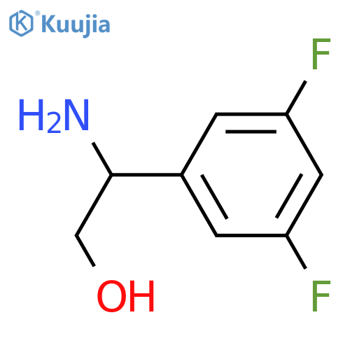 2-amino-2-(3,5-difluorophenyl)ethan-1-ol structure