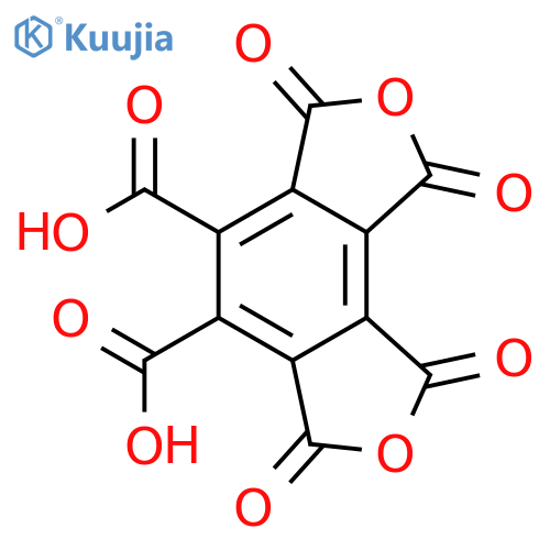 Benzenehexacarboxylicacid, dianhydride (9CI) structure