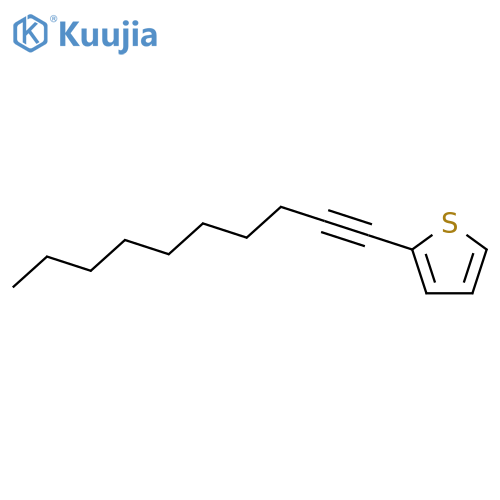 Thiophene, 2-(1-decynyl)- structure
