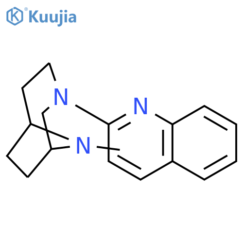 3,9-Diazabicyclo[4.2.1]nonane, 9-methyl-3-(2-quinolinyl)- structure