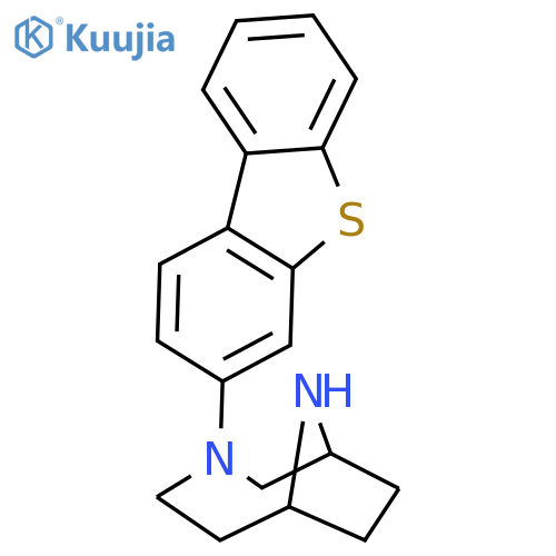 3,9-Diazabicyclo[4.2.1]nonane, 3-(3-dibenzothienyl)- structure