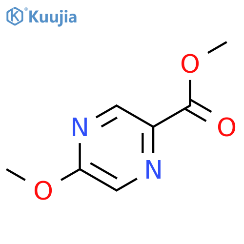 methyl 5-methoxypyrazine-2-carboxylate structure