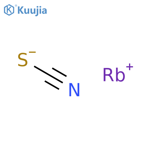 Thiocyanic acid, rubidium salt structure