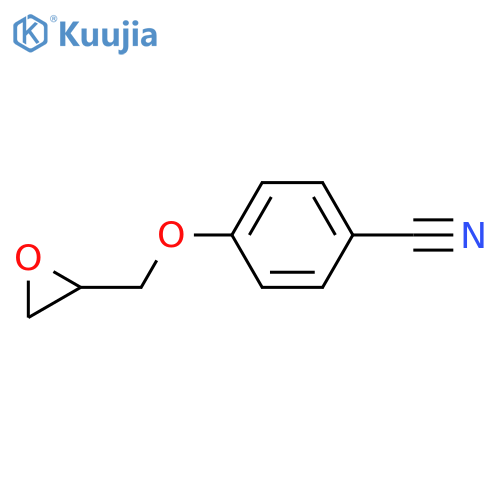 4-(2-Oxiranylmethoxy)benzenecarbonitrile structure