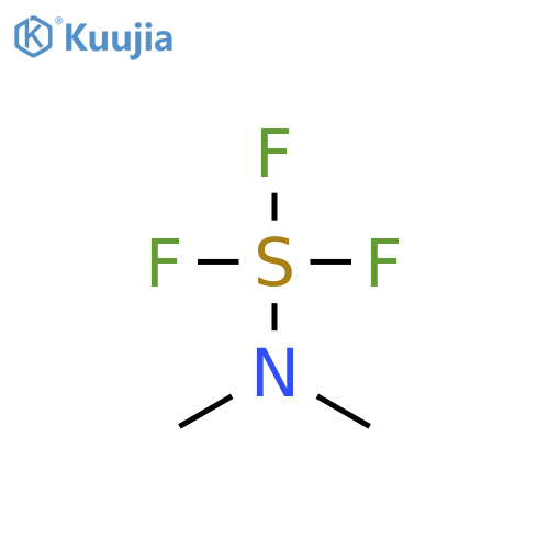 (Dimethylamino)sulfur trifluoride structure