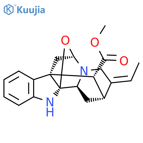 (2α,5α,16S)-2,5-Epoxy-1,2-dihydroakuammilan-17-oic acid methyl ester structure