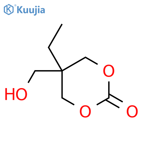 1,3-Dioxan-2-one,5-ethyl-5-(hydroxymethyl)- structure