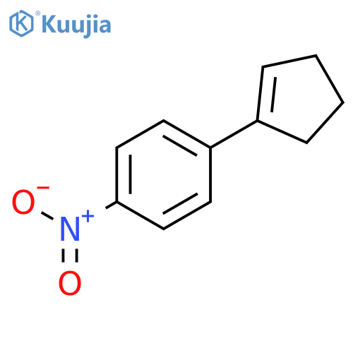 1-(4-nitrophenyl)cyclopentene structure