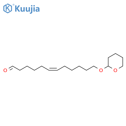 6-Dodecenal, 12-[(tetrahydro-2H-pyran-2-yl)oxy]-, (6Z)- structure