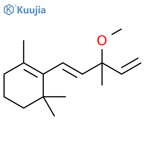 Cyclohexene,2-[(1E)-3-methoxy-3-methyl-1,4-pentadienyl]-1,3,3-trimethyl- structure