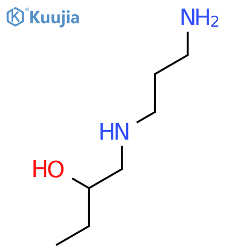 2-Butanol, 1-[(2-aminomethylethyl)amino]- structure