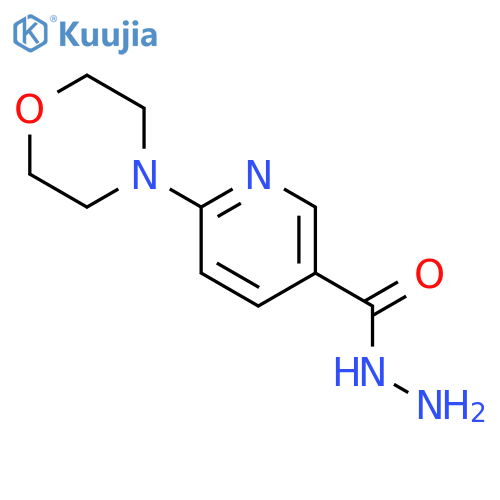 6-(Morpholin-4-yl)nicotinic Acid hydrazide structure