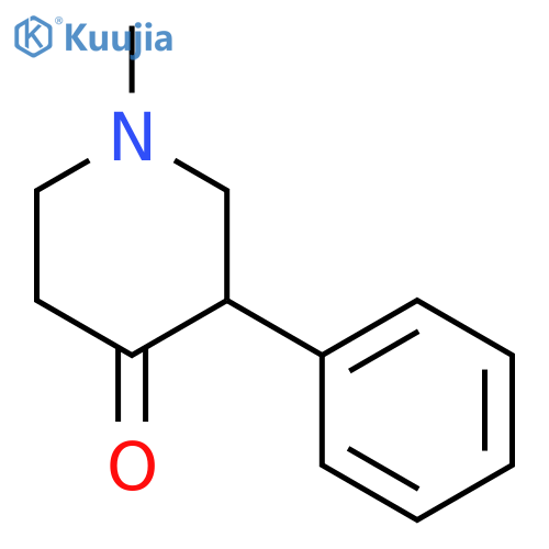 1-Methyl-3-phenylpiperidin-4-one structure