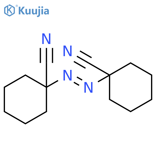 Cyclohexanecarbonitrile,(cyclohexylazo)- (9CI) structure