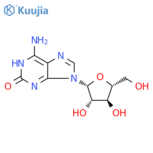 9-(b-D-Arabinofuranosyl)isoguanine structure