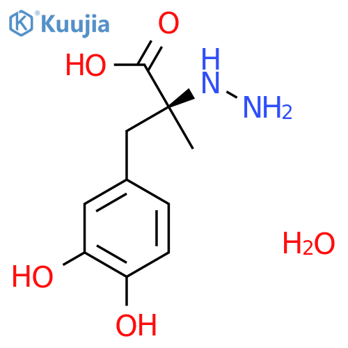 Carbidopa Monohydrate structure
