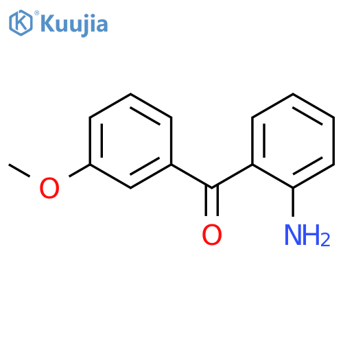 (2-aminophenyl)(3-methoxyphenyl)Methanone structure