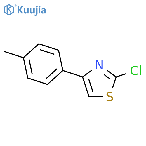 2-chloro-4-(4-methylphenyl)-1,3-thiazole structure