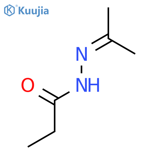 N-(propan-2-ylideneamino)propanamide structure