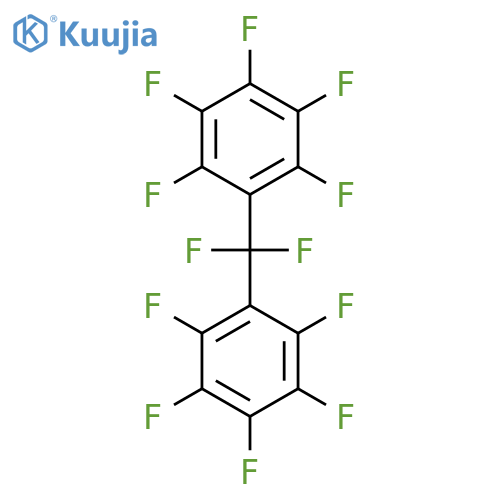Benzene, 1,1'-(difluoromethylene)bis[2,3,4,5,6-pentafluoro- structure