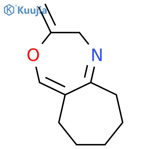 3H-Cyclohept[e][1,4]oxazepine, 2,6,7,8,9,10-hexahydro-3-methylene- structure