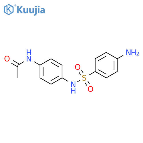 Acetamide, N-[4-[[(4-aminophenyl)sulfonyl]amino]phenyl]- structure