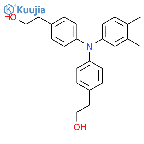 Benzeneethanol, 4,4'-[(3,4-dimethylphenyl)imino]bis- structure