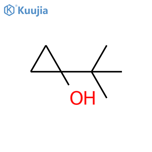 1-tert-butylcyclopropan-1-ol structure