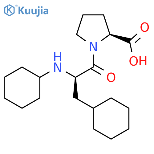 L-Proline, N,3-dicyclohexyl-D-alanyl- structure