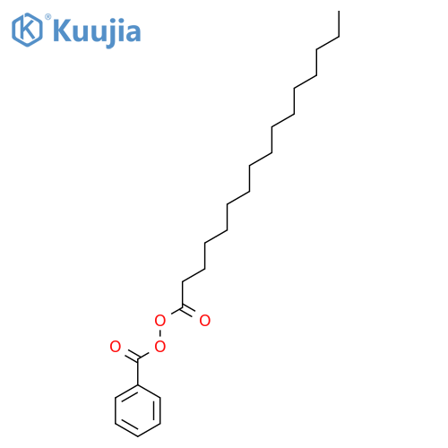 Peroxide, benzoyl 1-oxohexadecyl structure