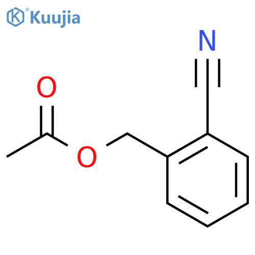 2-Cyanobenzyl acetate structure