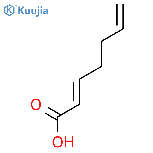 2,6-HEPTADIENOIC ACID, 96%, PREDOMINANTLY TRANS structure