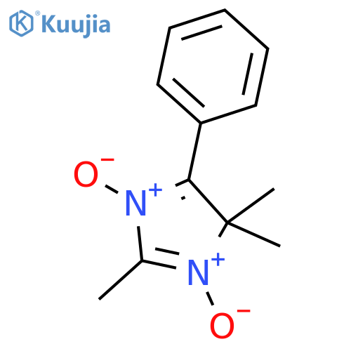 4H-Imidazole, 2,4,4-trimethyl-5-phenyl-, 1,3-dioxide structure
