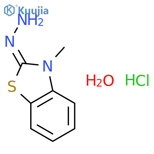 (2E)-3-Methyl-1,3-benzothiazol-2(3H)-one Hydrazone Hydrochloride (>85%) structure