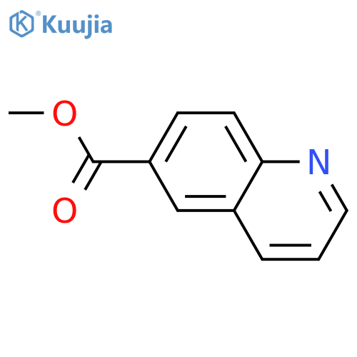Methyl quinoline-6-carboxylate structure