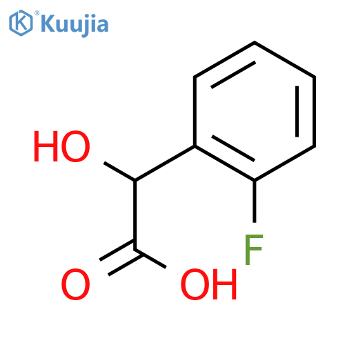2-Fluoromandelic acid structure
