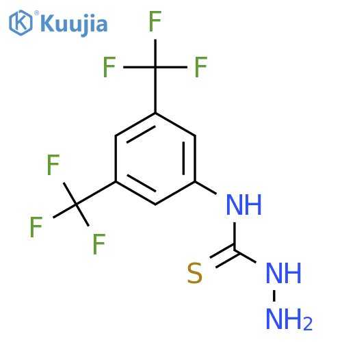 4-3,5-Di(trifluoromethyl)phenyl-3-thiosemicarbazide structure