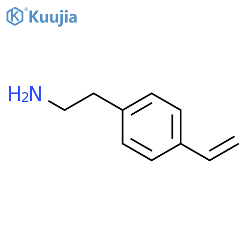 2-(4-ethenylphenyl)ethan-1-amine structure