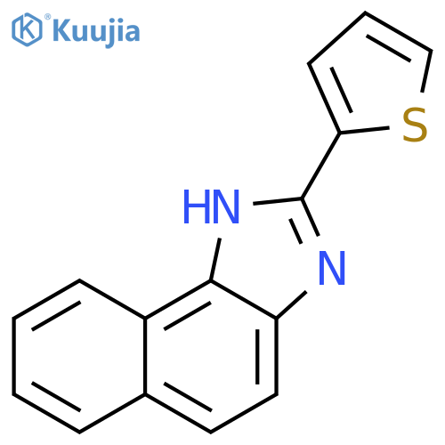 1H-Naphth[1,2-d]imidazole, 2-(2-thienyl)- structure