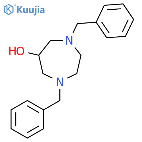1,4-Dibenzyl-1,4-diazepan-6-ol structure