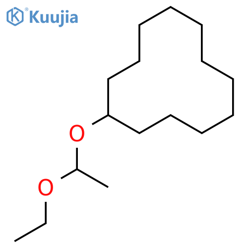 Cyclododecane,(1-ethoxyethoxy)- structure