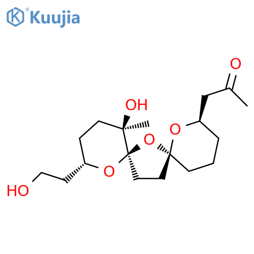 2-Propanone,1-[(2R,6R,8R,10S,13R)-13-hydroxy-10-(2-hydroxyethyl)-13-methyl-1,7,9-trioxadispiro[5.1.5.2]pentadec-2-yl]- structure