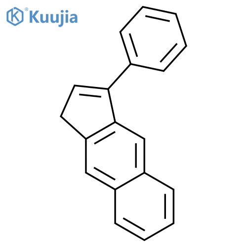 1H-Benz[f]indene, 3-phenyl- structure