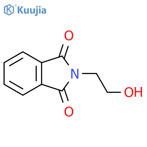 N-(2-Hydroxyethyl)phthalimide structure