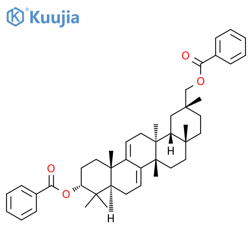 3,29-O-dibenzoyloxykarounidiol structure