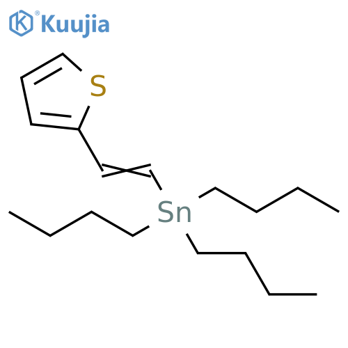 Stannane, tributyl[2-(2-thienyl)ethenyl]- structure
