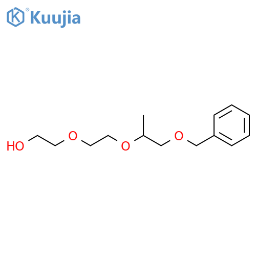 Ethanol, 2-[2-[1-methyl-2-(phenylmethoxy)ethoxy]ethoxy]- structure